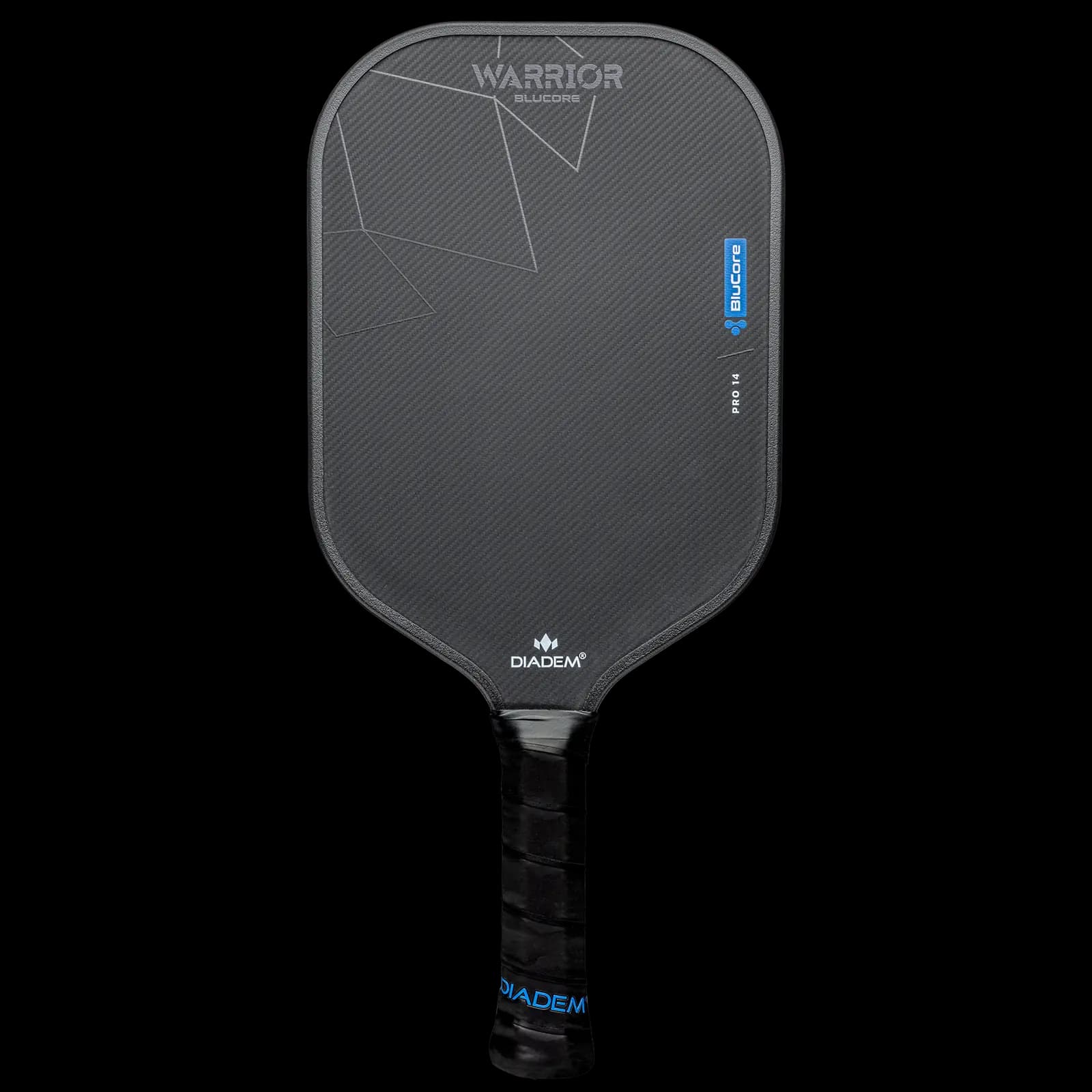 Diadem Warrior BluCore Standard 14mm pickleball paddle