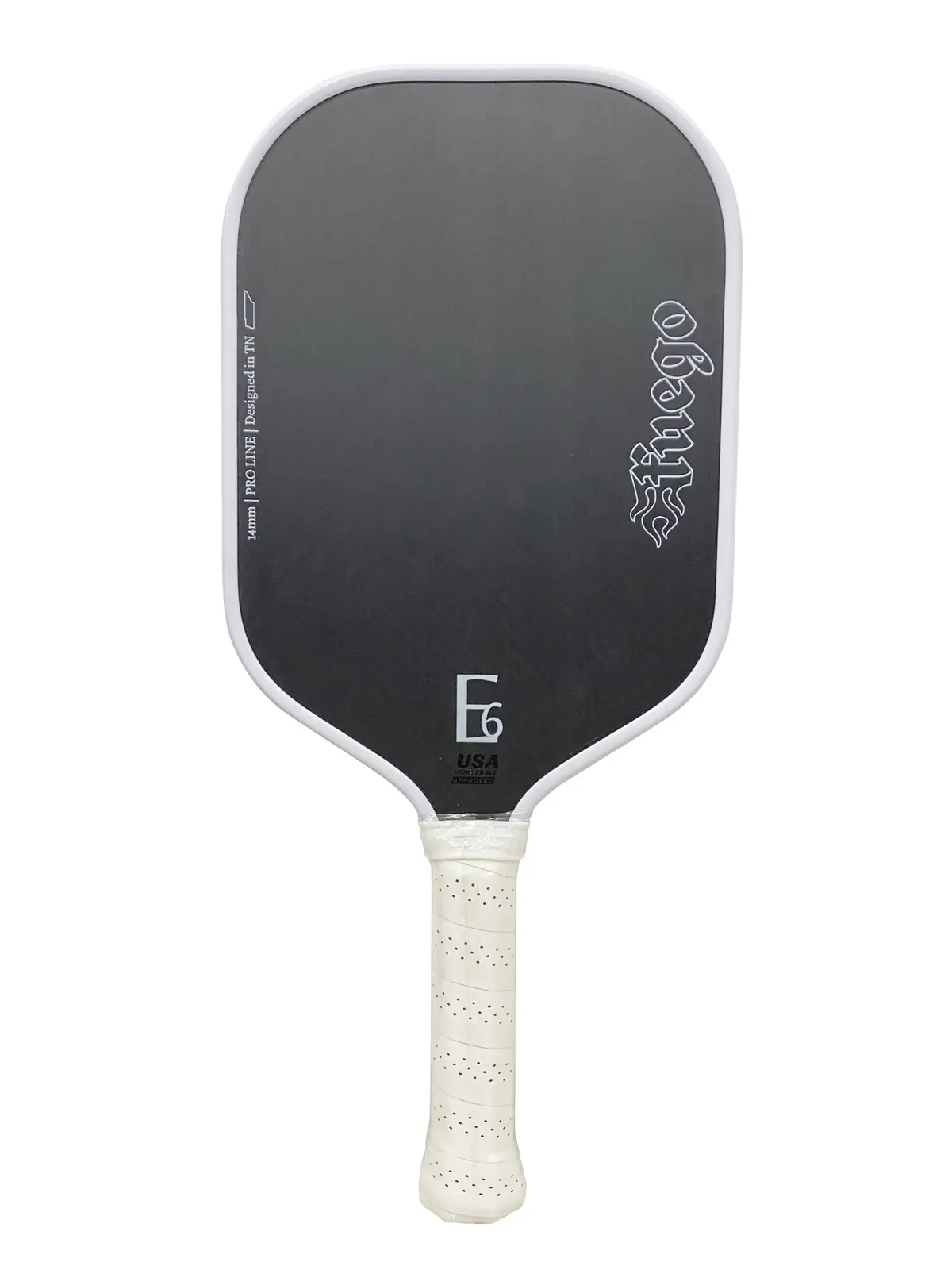 E6 Pickleball Pro Series Fuego 14mm pickleball paddle