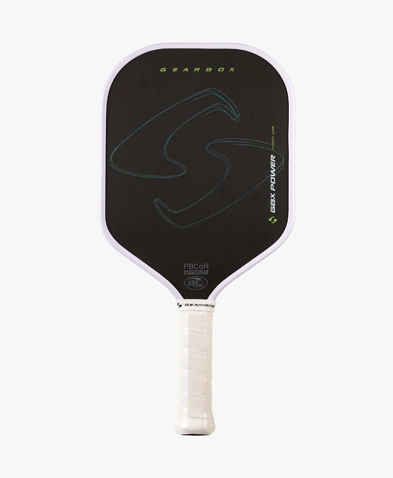 Gearbox GBX Power Hybrid 16mm pickleball paddle