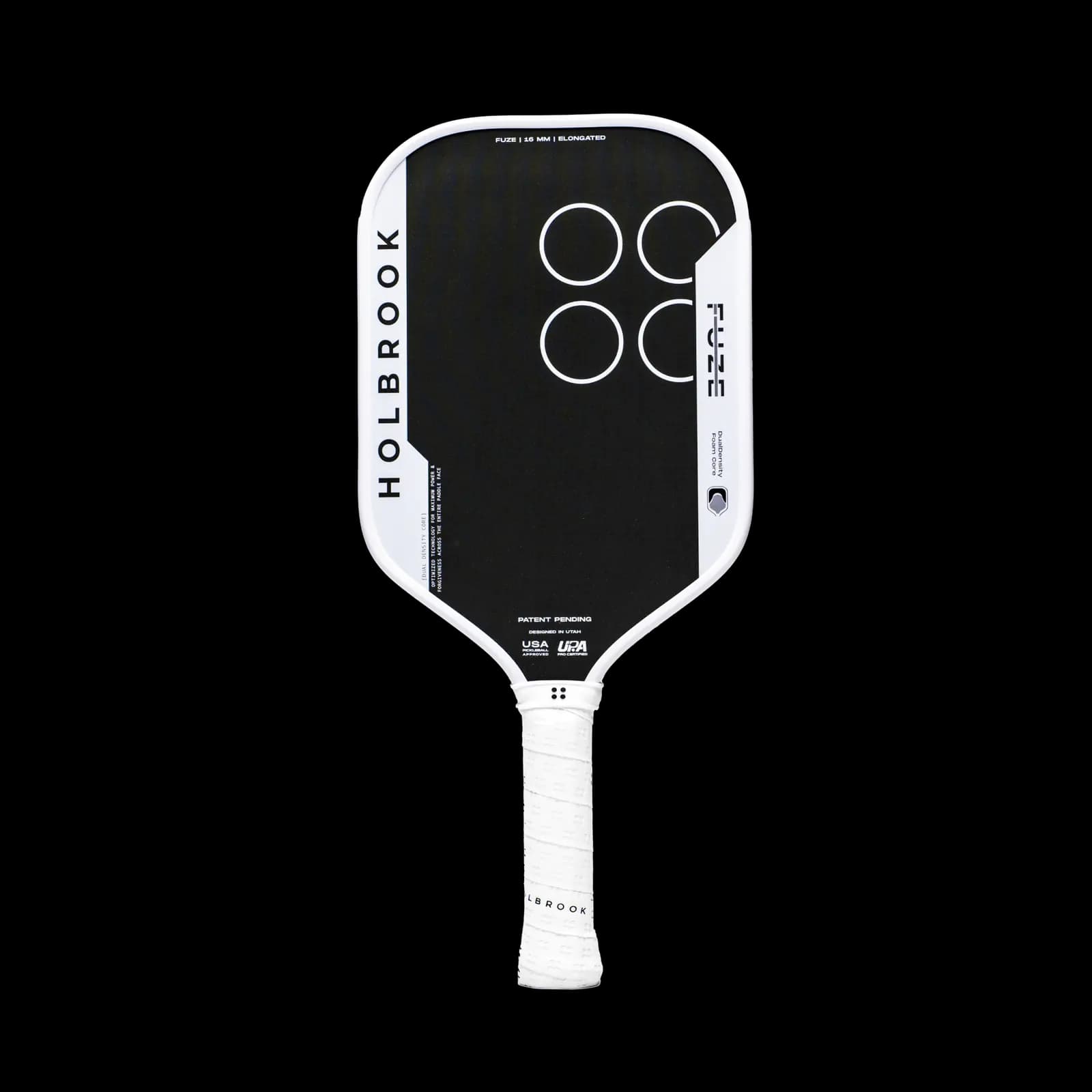 Holbrook Fuze Elongated 14mm pickleball paddle