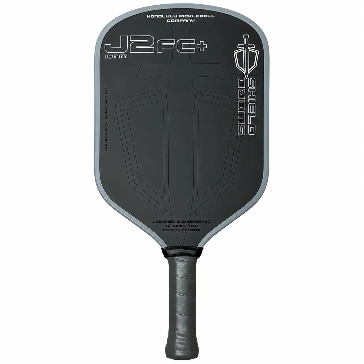 Honolulu Pickleball J2FC+ 16mm pickleball paddle