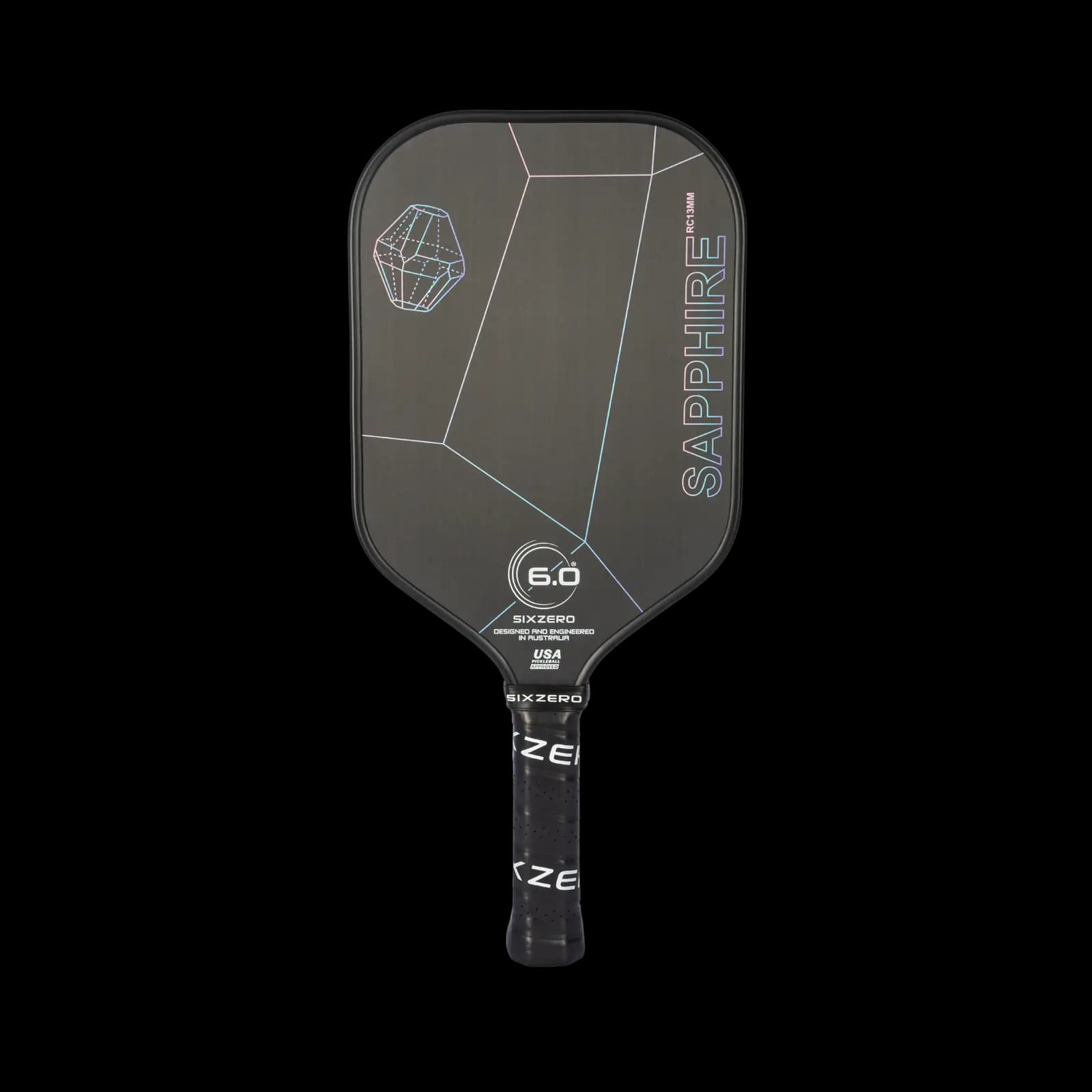 Six Zero Sapphire pickleball paddle