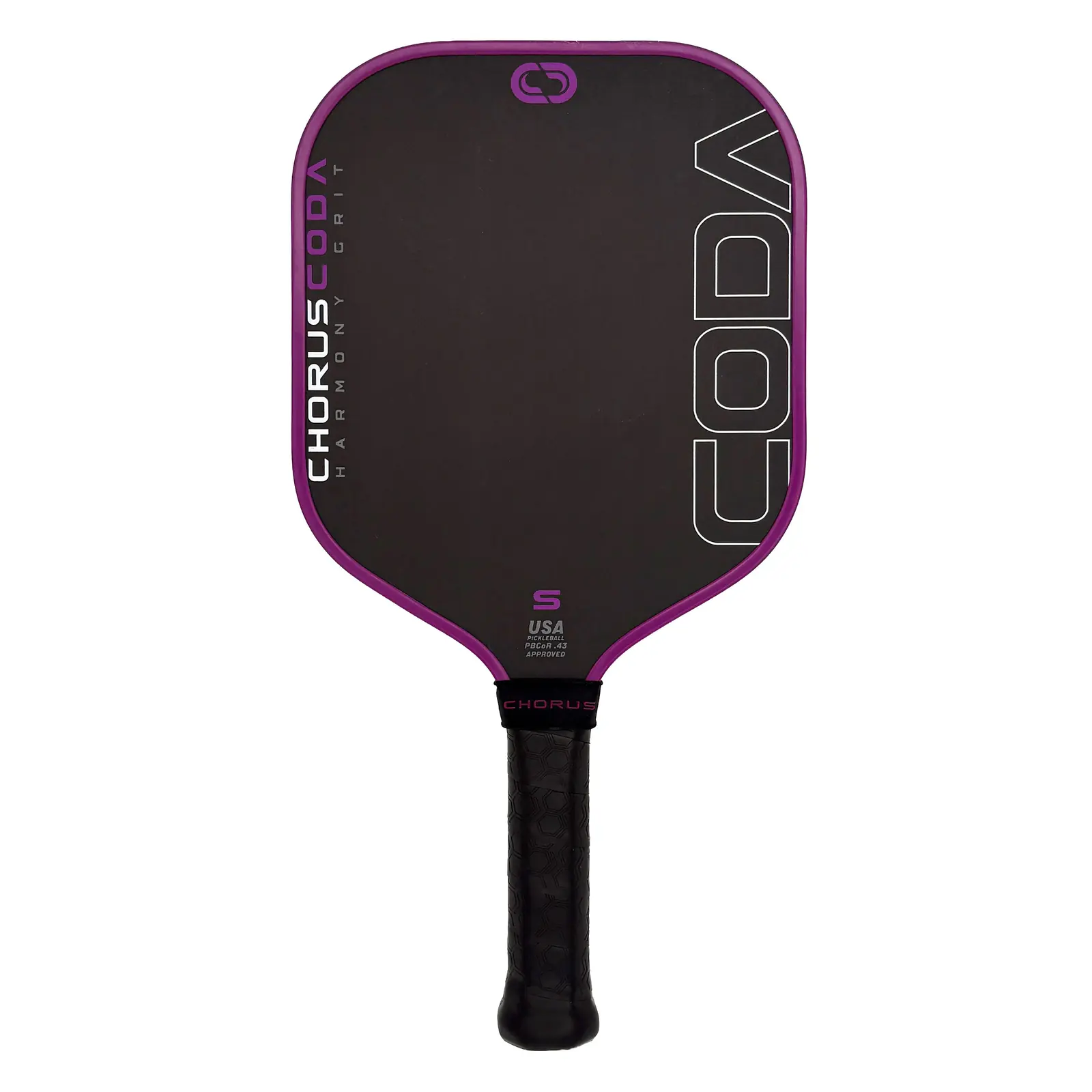 Chorus CODA Widebody Harmony Grit pickleball paddle