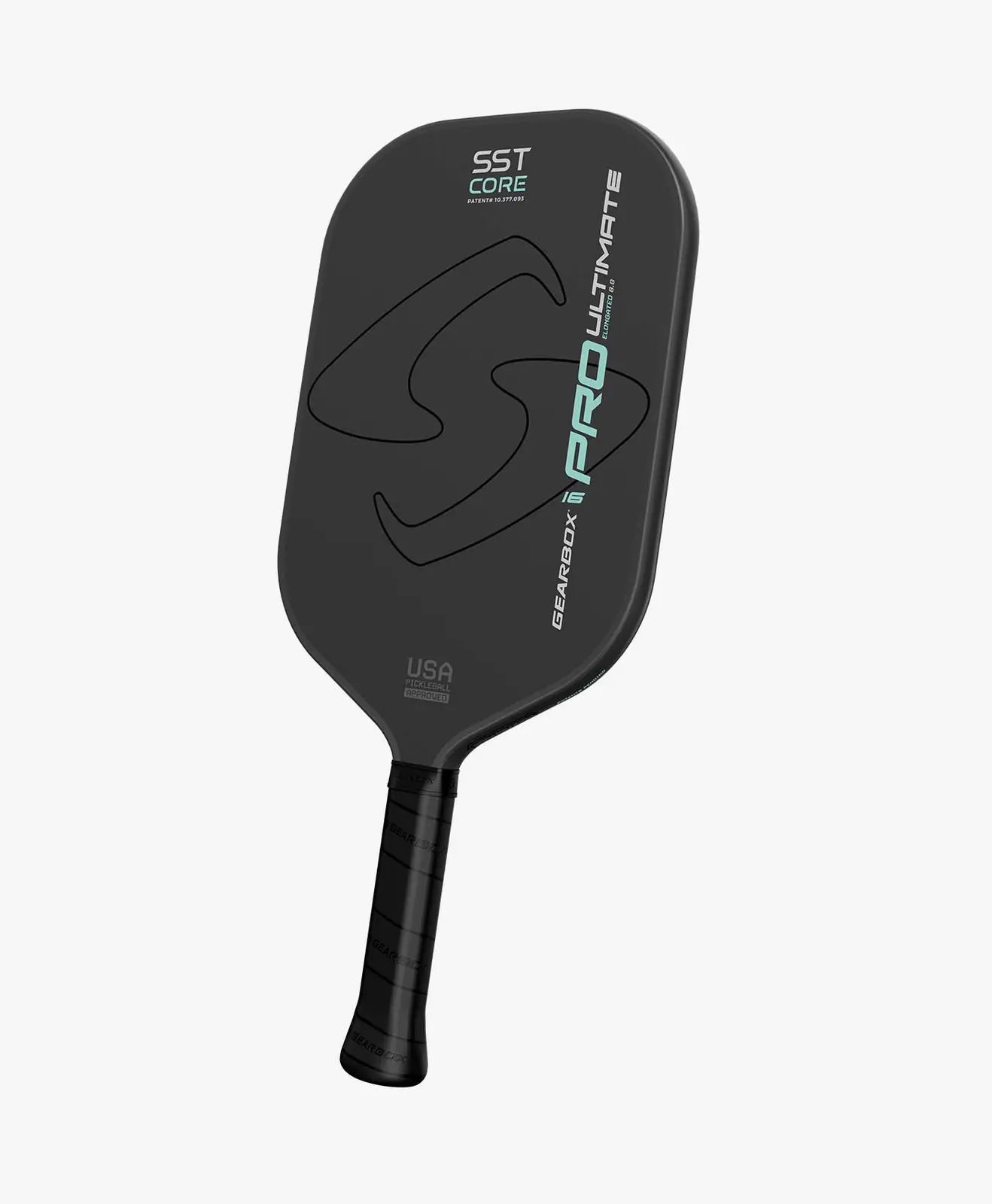 Gearbox Pro Ultimate Elongated 16mm pickleball paddle