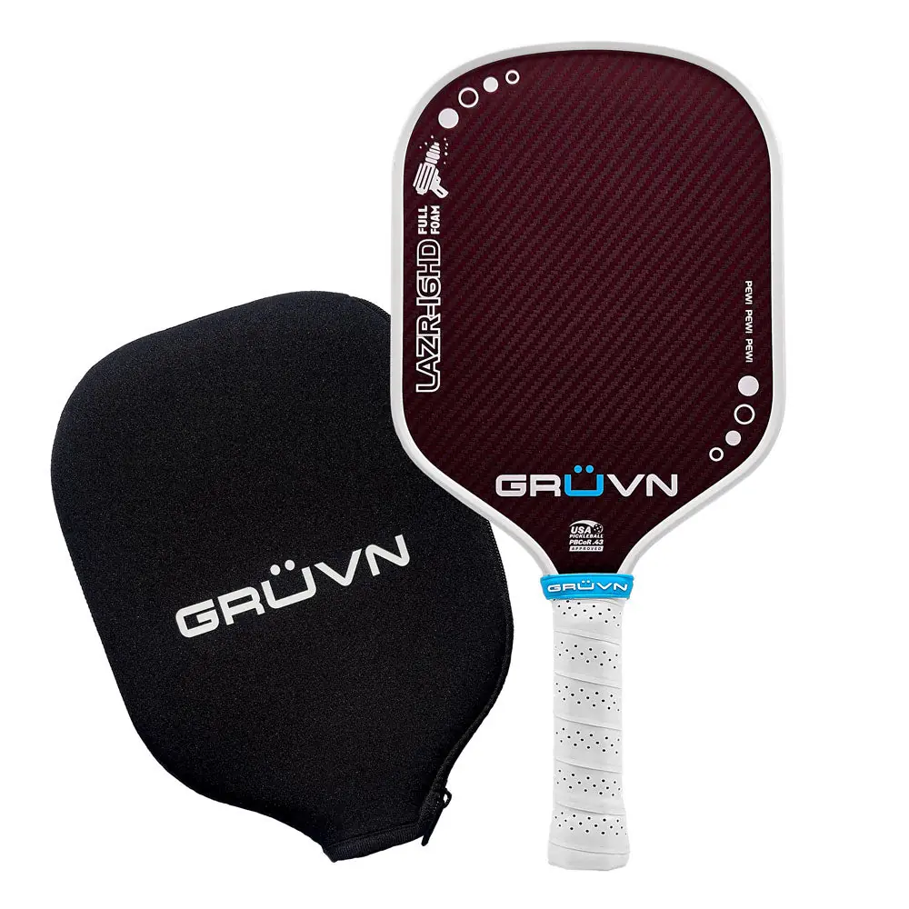 GRUVN LAZR-16HD Full Foam 16mm pickleball paddle