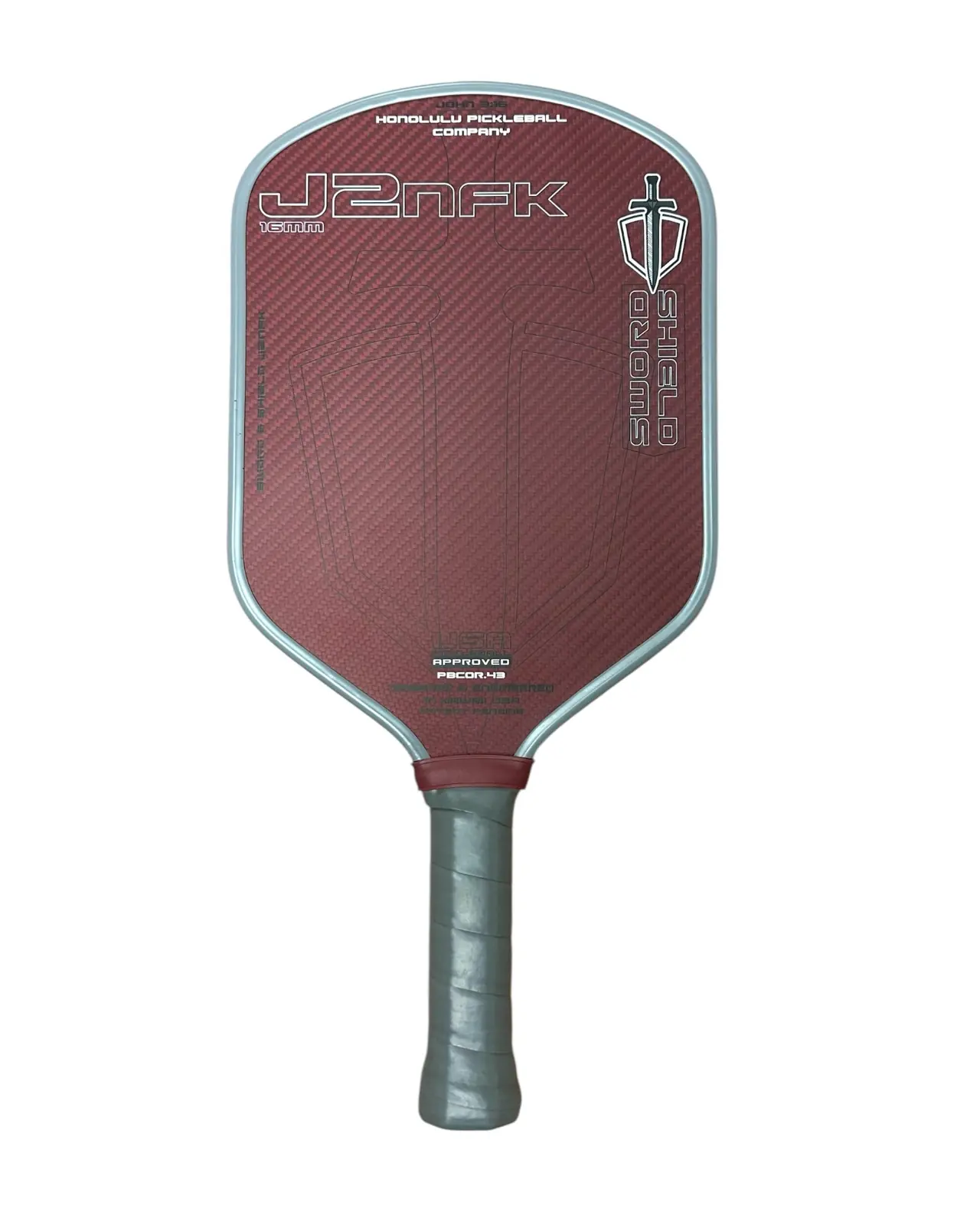 Honolulu Pickleball J2NFK pickleball paddle