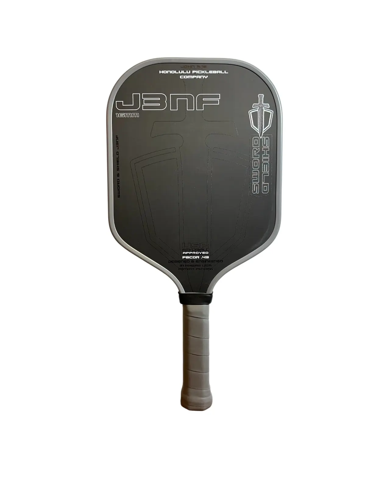 Honolulu Pickleball J3NF pickleball paddle