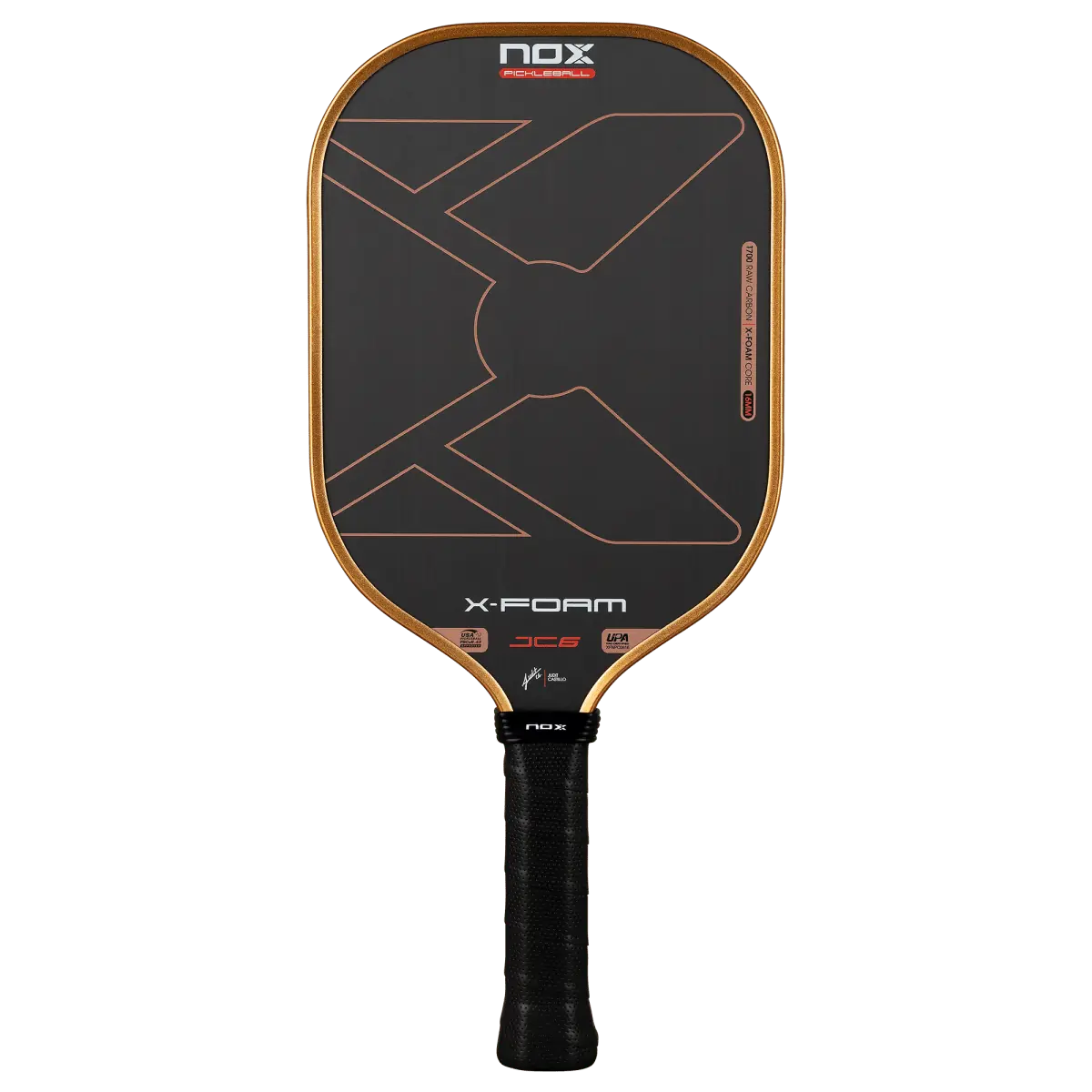 Nox Sport X-FOAM JC6 16mm pickleball paddle