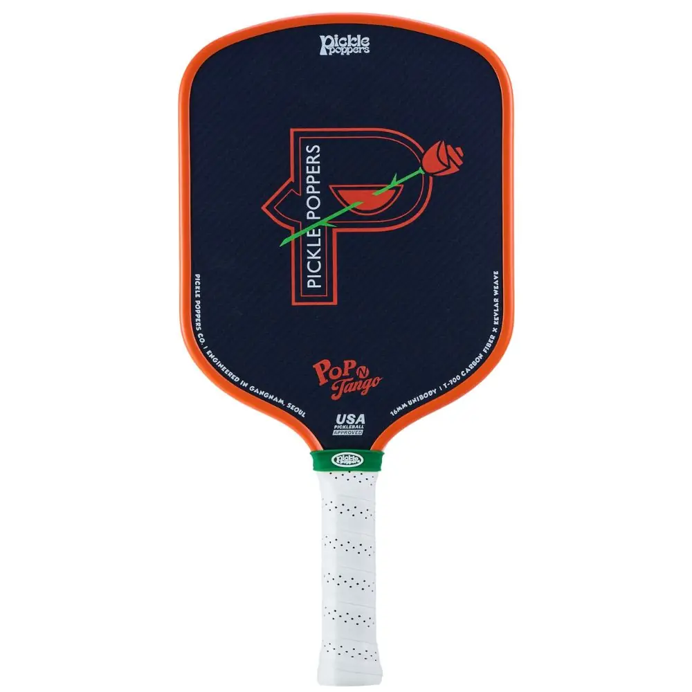 Pickle Poppers Pop N Tango 16mm pickleball paddle