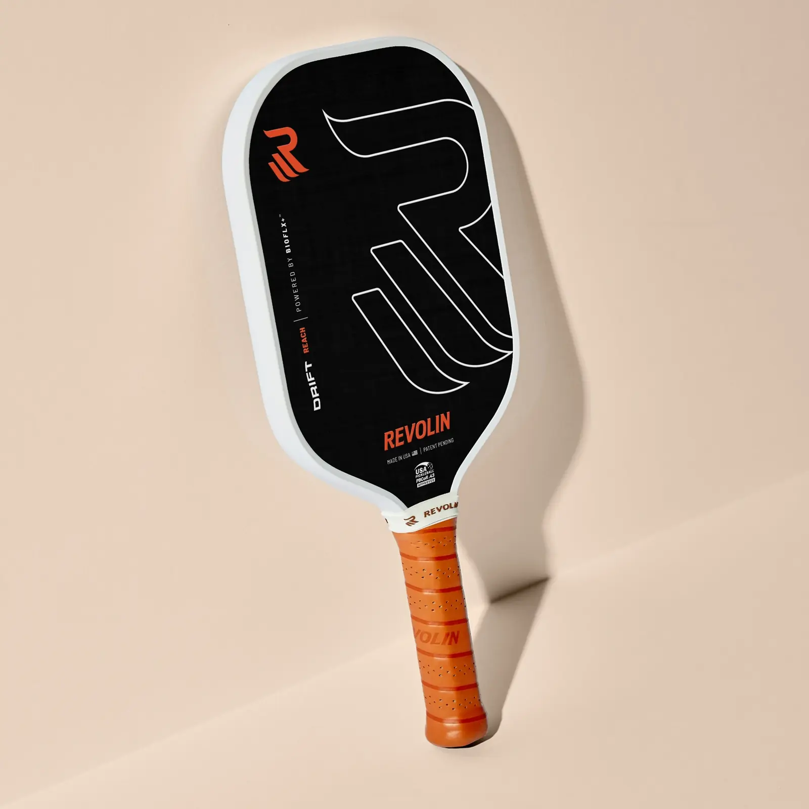Revolin BioFLX+ DRIFT Reach 16mm pickleball paddle