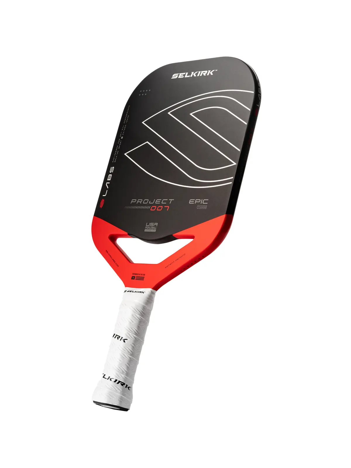 Selkirk Labs Project 007 Epic 14mm pickleball paddle