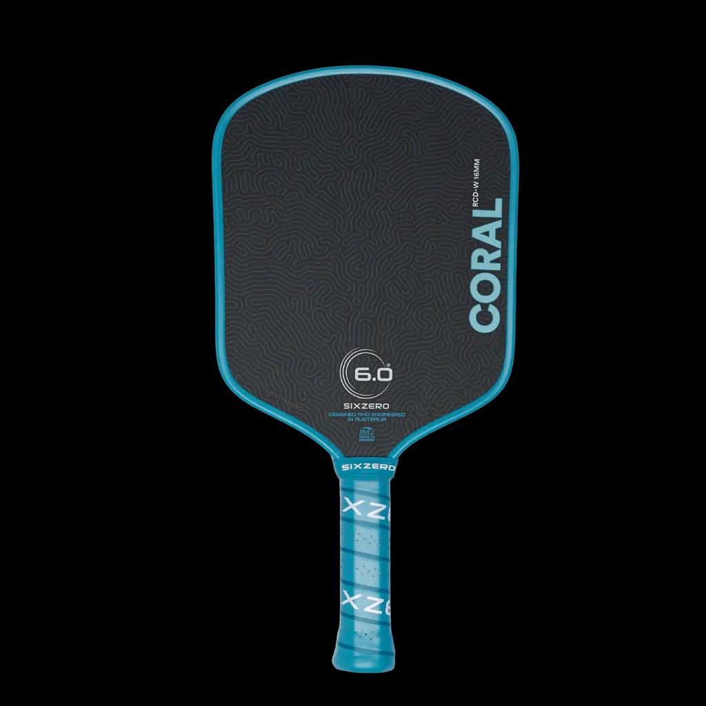 Six Zero Coral Widebody pickleball paddle
